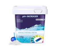 Nortembio Elevador pH+ Plus 3kg Piscinas y Spas en Formato Polvo. Mejora la Calidad del Agua. Seguro para toda La Familia.