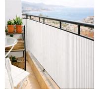 NORTENE Cañizo Pvc Simple Cara Plasticane Blanco Natural Pvc PVC 1X3 M