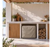 Nortene Funda Protectora Barbacoa Impermeable Exterior 70X70X60CM | Producto Nortene Para Jardín, Terraza Y Exterior, Resistente Y Duradero Para Uso Exterior Continuado, Fácil Instalación