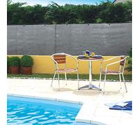 Nortene Malla de Ocultación Recynet Plus 170 gr Gris Anti-UV Exterior 1.5X5 M