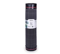 Nortene Mimbre ecológico Lop – Cerramiento sostenible y decorativo – Antracita 1x3 m