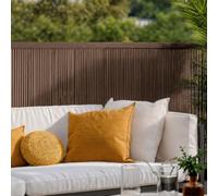 Nortene | Mimbre Ecológico Lop Madera 1.5x3 M | Cerramiento Sostenible De Alta Durabilidad | Decorativo Para Jardín, Terraza Y Balcón