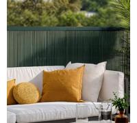 Nortene | Mimbre Ecológico Lop Verde 0.9x3 M | Cerramiento Sostenible De Alta Durabilidad | Decorativo para Jardín, Terraza Y Balcón
