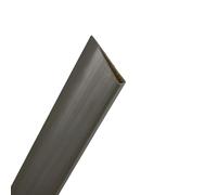 Nortene | Perfil Remate U Cañizo Pvc 1.5 M Antracita | Cerramientos | Embellecedor | Resistente A La Intemperie | Jardín Y Terrazas Dark gray 1.5m