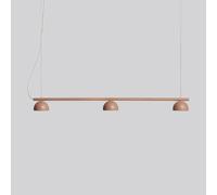 Northern Blush lámpara colgante LED 3 luces, beige