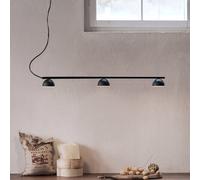 Northern Blush lámpara colgante LED 3 luces, negro