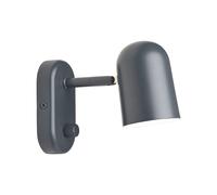Northern Lámpara de pared Buddy. instalación fija gris oscuro