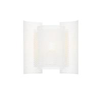 Northern Lámpara de pared Butterfly perforada blanco