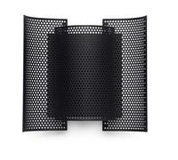 Northern Lámpara de pared Butterfly perforada negro