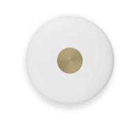 Northern Lámpara de pared Glint Ø36 cm Vidrio opal blanco