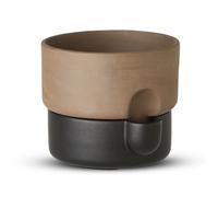 Northern Maceta de autorriego Oasis mediana Ø20.5 cm marrón oscuro-negro