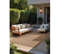 NORTHRUGS Rosel Alfombra Oriental para Interior y Exterior, Tejido Plano, Alfombra Reversible con diseño Oriental, clásica, Öko-Tex Resistente a la Intemperie y a los Rayos UV, para balcón, terraza