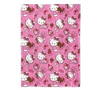 Northwest Hello Kitty - Manta de Tacto de Seda, 50 x 70 Pulgadas, Love You Much