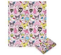Northwest Hello Kitty - Manta de Tacto de Seda, 50 x 70 Pulgadas, Rainbow Magic