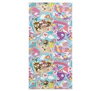 Northwest Hello Kitty - Toalla de Playa de Microfibra, 30 x 60 Pulgadas, Tarjetas Postales Vacay
