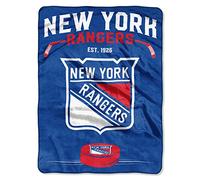 Northwest Manta de Felpa Inspirada en NHL, 152 x 203 cm, Unisex Adulto, 1NHL/68001/0015/AMZ, Azul, 60" x 80"