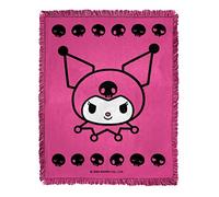 Northwest Manta Tejida de Jacquard, 46 x 60 Pulgadas, azúcar Kuromi y Calaveras