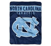 Northwest NCAA North Carolina Tar Heels - Manta Raschel Unisex para Adultos, 60 x 80 Pulgadas, básica