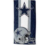 Northwest NFL Dallas Cowboys - Toalla de Playa Unisex para Adultos, 30 x 60 Pulgadas, Zone Read, algodón y poliéster