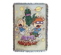 Northwest Nick Rewind, Reptahhhh Throw, 48" x 60" Manta, Poliéster, Woven Tapestry Blanket