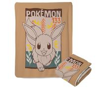 Northwest Pokemon - Manta Sherpa de visón, 50 x 60 Pulgadas, Eevee in The Wild