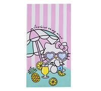 Northwest Toalla de Playa, 30 x 60 Pulgadas, Hello Kitty Umbrella Drink