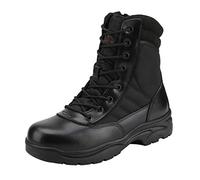 NORTIV 8 Botas Militares Tácticas Hombre Policiales,Negro,41.5W