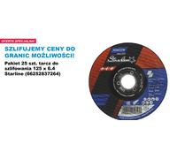 Norton tarcza do szlifowania starline 125mm x 6,4mm a24q-bf27 do metal