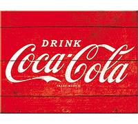 Nostalgic-Art 14320 Coca-Cola Logo, Color Rojo