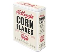 Nostalgic-Art 30303 Kellogg's - Caja metálica de Estilo Retro, Almacenamiento Tin XL