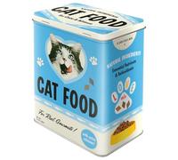 Nostalgic-Art Bote retro L, 3 l, Cat Food - Love Mix