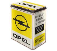 Nostalgic-Art Caja de almacenamiento retro L, 3 l, Opel - Service - Idea de regalo para fans de Opel, Official License Product (OLP), lata grande de café, diseño vintage