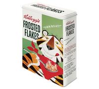 Nostalgic-Art Caja de almacenamiento retro XL, 4 l, Kellogg's - Frosted Flakes Tony Tiger - Idea de regalo para cocina, Official License Product (OLP), lata grande de cereales, diseño vintage