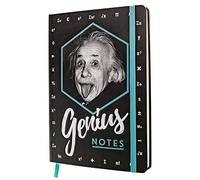Nostalgic-Art Cuaderno retro punteado, Einstein - Genius Notes - Idea de regalo para estudiantes, Bullet Journal dotted, Diseño vintage, A5, 54008