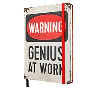 Nostalgic-Art Cuaderno retro, A5, Genius At Work