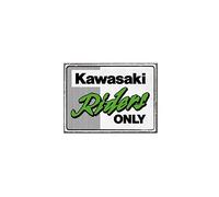 Nostalgic-Art Imán Retro para Nevera de 6 x 8 cm, para Kawasaki - Riders Only Ninja - Idea de Regalo para motoristas, de Metal, diseño Vintage
