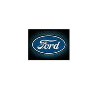 Nostalgic-Art Imán Retro para Nevera Ford - Logo Blue Shine - Idea de Regalo para Accesorios de Coche - Metal Vintage - 6 x 8 cm