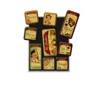 Nostalgic-Art, Juego de Imanes Retro, Mr. Crickle's - Idea de Regalo para la Cocina, Decoración para la Nevera, Diseño Vintage, 9 Unidades