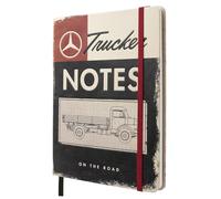 Nostalgic-Art Libreta retro, A5, Daimler Truck - Trucker Notes - Idea de regalo para amantes de los accesorios de coches, Official License Product (OLP), cuaderno puntuado, diseño vintage