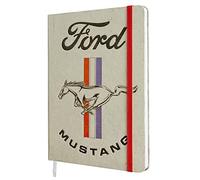 Nostalgic-Art Cuaderno retro, A5, Ford Mustang - Horse & Stripes Logo