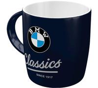 Nostalgic-Art Taza de café, 330 ml, BMW - Classics - Idea de regalo para fans de BMW, taza de cerámica, diseño vintage
