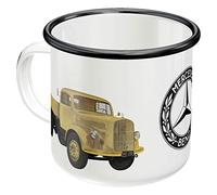Nostalgic-Art Taza esmaltada retro, 360 ml, Daimler Truck - Models