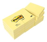 Notas Adhesivas 3M Post-it 653 38x51 mm. Amarillo