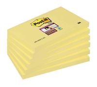 Notas Adhesivas 3M Post-it 655 76x127 mm. Amarillo