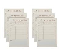 Notas Adhesivas Beige de Papel para Recordatorios Diarios | Portátil y Suave para Escribir, Diseño Llamativo, Útil en Oficina y Papelería, Formato de Bolsillo