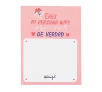 Notas adhesivas con mensajes robacorazones