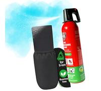 notlok Safety Work Extintor para Incendios eléctrico 750ml A, F + Li-Ion