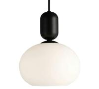 Notti Lámpara colgante redonda (40 W, Ø x Al: 20 x 23,8 cm, Negro, E27)