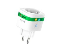 NOUS A7Z ZigBee Smart Socket con Monitorización de Energía, 16A, App y control por voz, Temporizador y Horarios, Compatible con Alexa, Google Home, Home Assistant, Tuya, Requiere ZigBee Hub