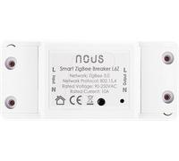 ZigBee interruptor inteligente Alexa Nous L6Z - Tuya smart life switch mini rele modulo 220v programable Mando a distancia, Temporizador interruptor luz - Google Home Assistant